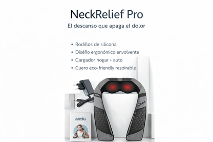 NeckRelief Pro – El descanso que apaga el dolor en 15 minutos